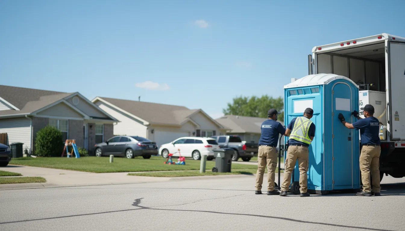 Standard Porta Potty Rentals in Comins, MI near me